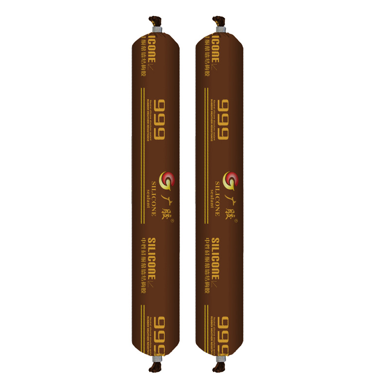 999 Mastic structurel pour mur-rideau en silicone neutre