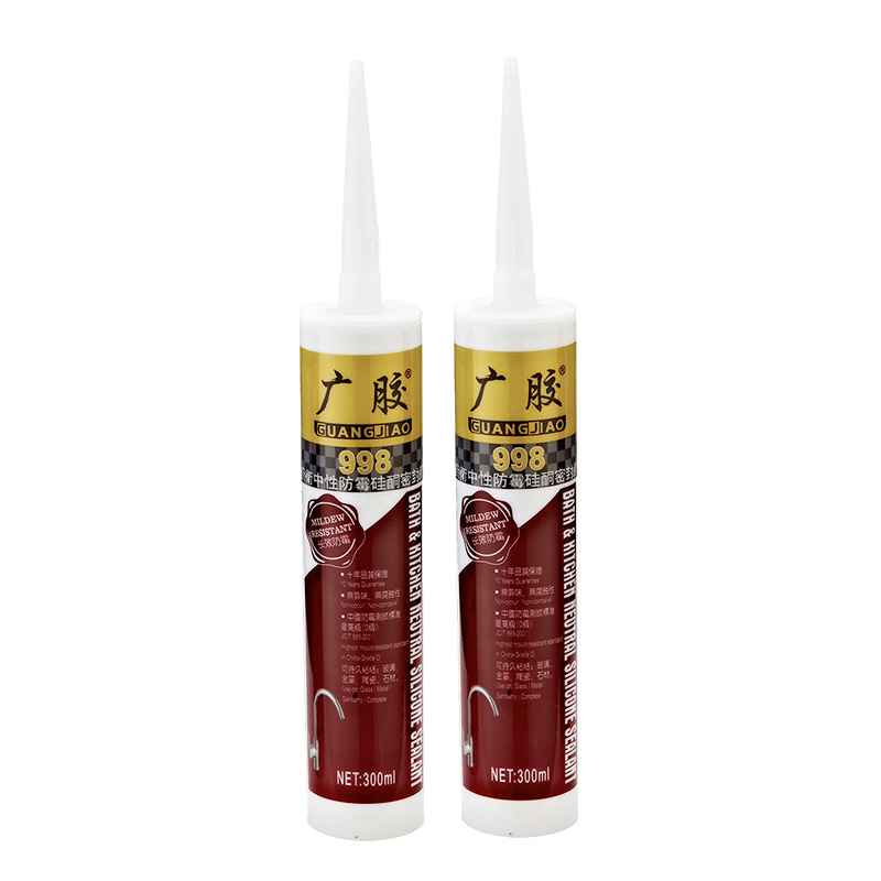 Mastic anti-moisissure en silicone neutre Guangjiao 998