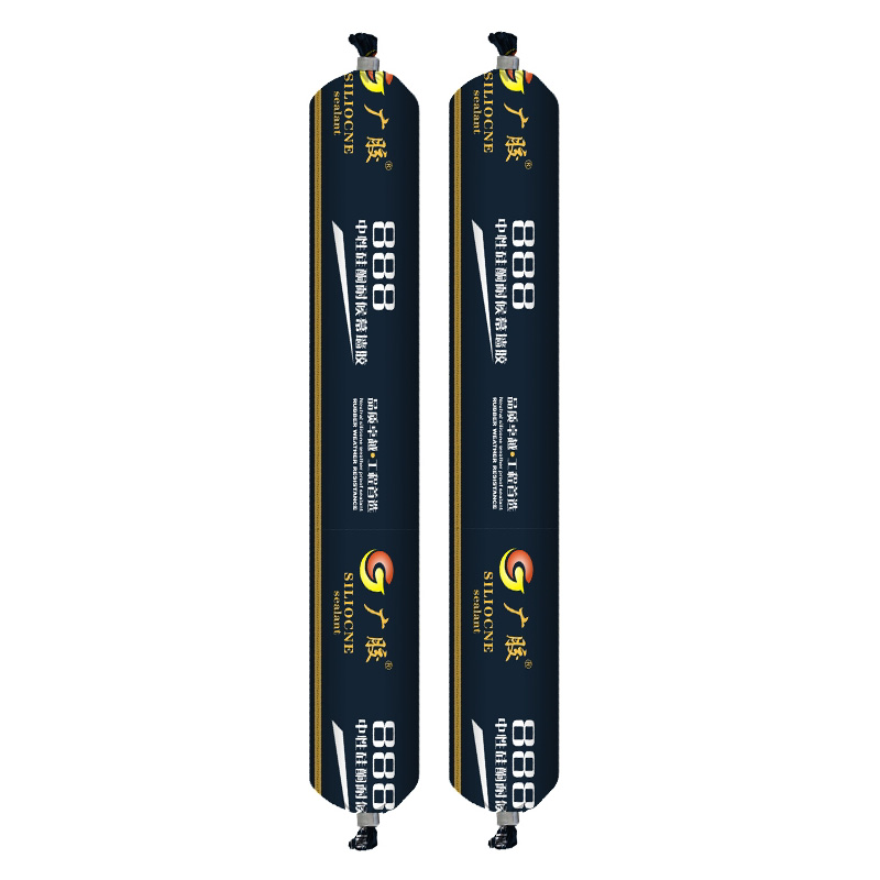 Mastic silicone résistant aux intempéries neutre coloré