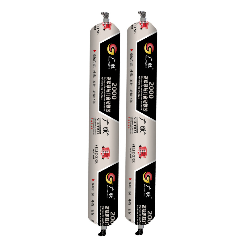 2000 Mastic architectural résistant aux intempéries en silicone haute performance